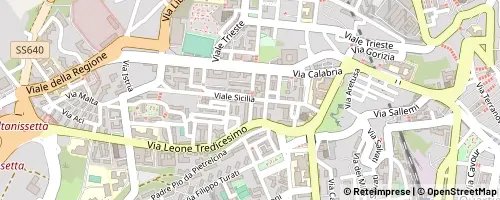 Mappa Caltanissetta
