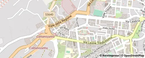 Mappa Caltanissetta