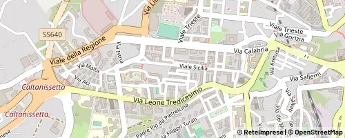 Mappa Caltanissetta