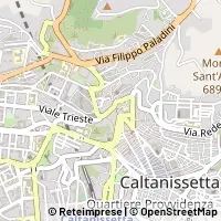 Kaart Caltanissetta