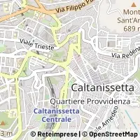 Mapa Caltanissetta