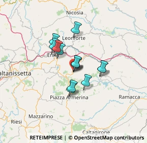 Mappa Via Ricotti, 94019 Valguarnera Caropepe EN, Italia (9.68231)