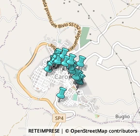 Mappa Via Ricotti, 94019 Valguarnera Caropepe EN, Italia (0.25)