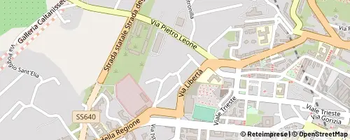 Mappa Caltanissetta