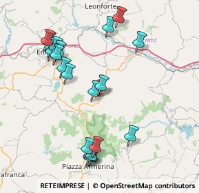 Mappa Via S. Liborio, 94019 Valguarnera Caropepe EN, Italia (9.8005)