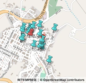 Mappa Via Angelo Pavone, 94019 Valguarnera Caropepe EN, Italia (0.194)