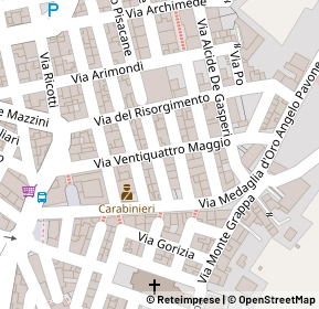 Mappa Via angelo pavone, 94019 Valguarnera Caropepe EN, Italia (0.08846)