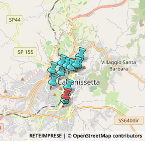 Mappa VIA G.AMICO VALENTI, 93100 Caltanissetta CL, Italia (1.05917)