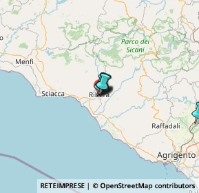 Mappa Via Monte Cervino, 92016 Ribera AG, Italia (22.37833)