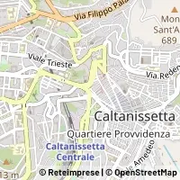 Map Caltanissetta