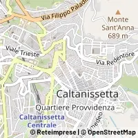 Karte Caltanissetta