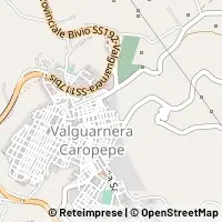 Mapa Valguarnera Caropepe