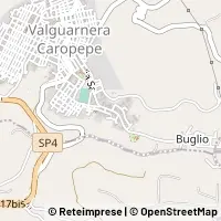 Mapa Valguarnera Caropepe