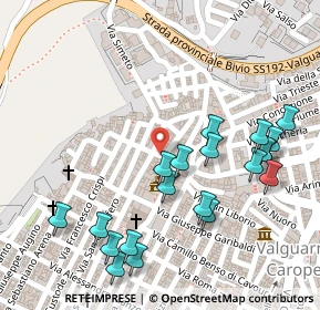 Mappa Via Catanzaro, 94019 Valguarnera Caropepe EN, Italia (0.158)