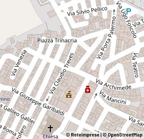 Mappa Via nicolò tommaseo, 94019 Valguarnera Caropepe EN, Italia (0.092)