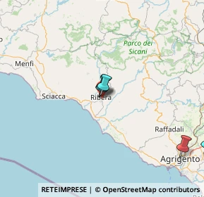 Mappa Viale Regione Siciliana, 92016 Ribera AG, Italia (38.11)