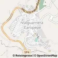 Karta Valguarnera Caropepe
