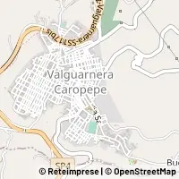 Kaart Valguarnera Caropepe