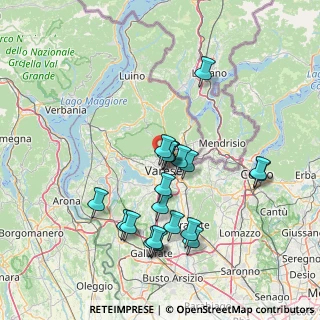 Mappa Via Lorenzo Bernini, 21100 Varese VA, Italia (14.0805)