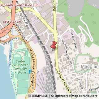 Mappa Corso Emanuele Filiberto, 16/B, 23900 Lecco, Lecco (Lombardia)