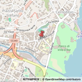 Mappa Via per Cabiate, 2, 22012 Cernobbio, Como (Lombardia)