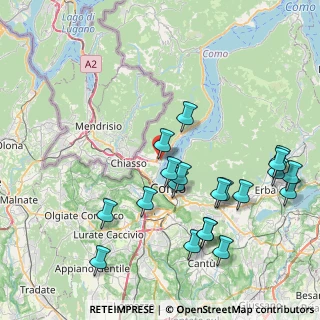Mappa Via V Giornate, 22012 Cernobbio CO, Italia (9.094)