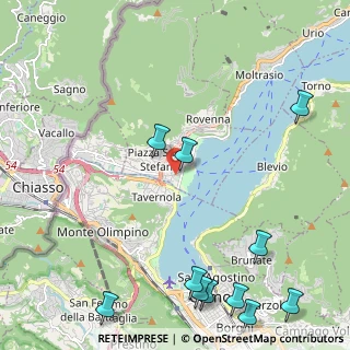 Mappa Via V Giornate, 22012 Cernobbio CO, Italia (3.02091)