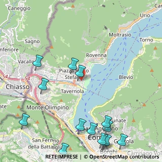 Mappa Via V Giornate, 22012 Cernobbio CO, Italia (2.95214)