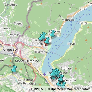 Mappa Via V Giornate, 22012 Cernobbio CO, Italia (2.76067)