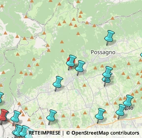 Mappa Via Solaroli, 31017 Crespano del Grappa TV, Italia (6.9245)