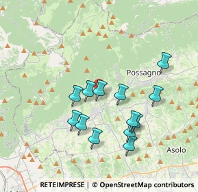 Mappa Via Solaroli, 31017 Crespano del Grappa TV, Italia (3.32154)