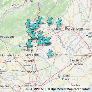Mappa Via Armando Diaz, 31028 Vazzola TV, Italia (10.99471)