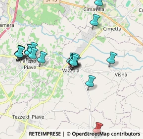 Mappa Piazza Vittorio Emanuele, 31028 Vazzola TV, Italia (1.9805)