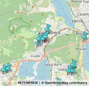 Mappa Via Santa Vecchia, 23868 Valmadrera LC, Italia (2.41)