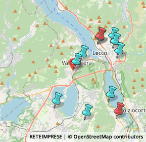 Mappa Via Santa Vecchia, 23868 Valmadrera LC, Italia (4.10182)