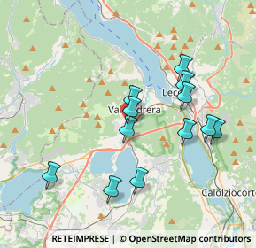 Mappa Via Santa Vecchia, 23868 Valmadrera LC, Italia (3.47167)