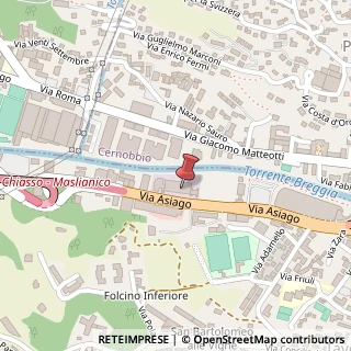 Mappa Via Asiago, 16-18, 22100 Como, Como (Lombardia)