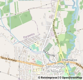 Mappa Via fratel giorgio bigotto, 33058 San Giorgio Di Nogaro UD, Italia (0.30385)