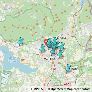 Mappa Viale, 21100 Varese VA, Italia (2.47909)