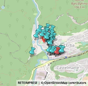 Mappa Via Giacomo Matteotti, 22030 Caslino D'erba CO, Italia (0.21667)
