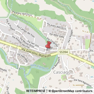Mappa Via Postale Vecchia, 11, 21020 Casciago, Varese (Lombardia)