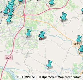 Mappa Vicolo San Francesco, 31028 Vazzola TV, Italia (6.393)