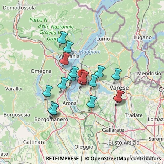 Mappa Strada Statale, 21020 Besozzo VA, Italia (11.94167)