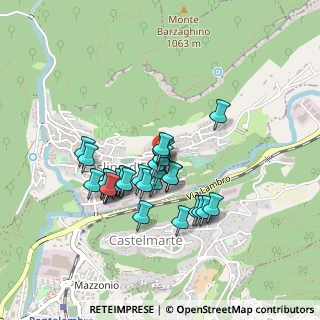 Mappa Via Cesare Battisti, 22030 Caslino D'erba CO, Italia (0.35862)