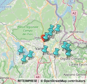 Mappa Via Monte Chiusarella, 21056 Induno Olona VA, Italia (6.04615)