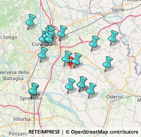 Mappa Via Liberazione, 31028 Vazzola TV, Italia (7.12737)