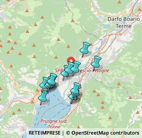 Mappa Via Roma, 24062 Costa Volpino BG, Italia (2.96867)