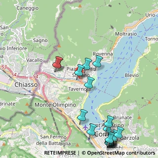 Mappa Piazzetta della Filigrana, 22012 Cernobbio CO, Italia (2.84526)