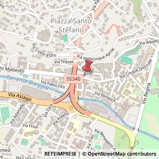 Mappa Via V Giornate, 76H, 22012 Cernobbio, Como (Lombardia)