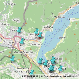 Mappa Via Cinque Giornate, 22012 Cernobbio CO, Italia (2.93857)